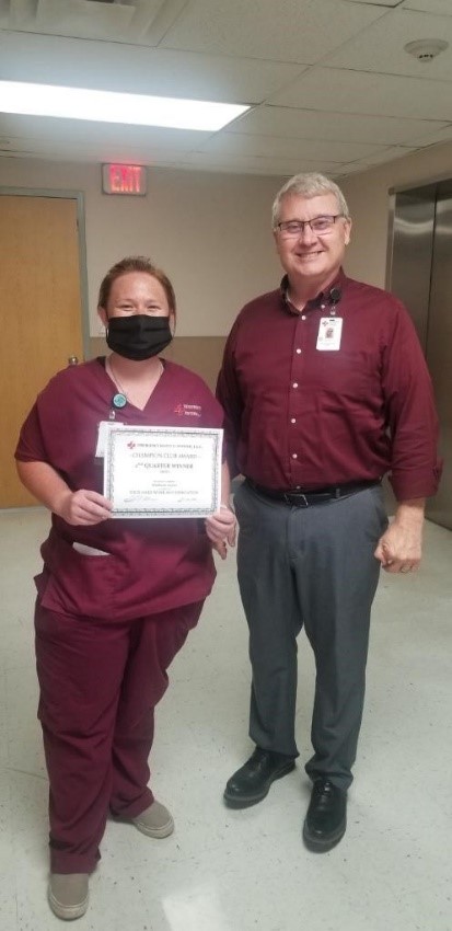 Champion Club Award Winners